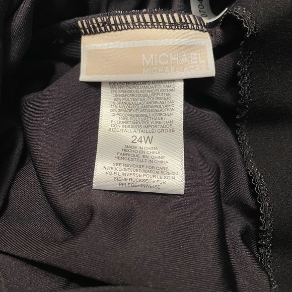 BNWT Plus size Michael Kors One Piece Swim Suit - Picture 6 of 12